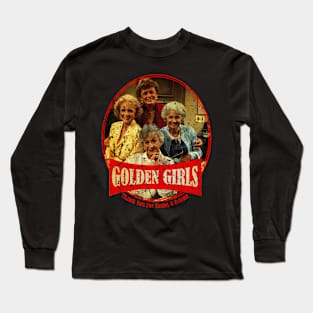 Golden Girls // Thanks You For being A Friend Vintage Long Sleeve T-Shirt